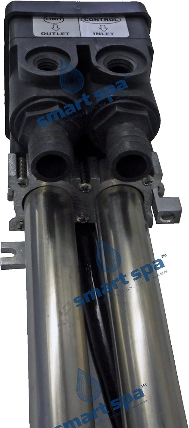 6kW Therm Products C3564-1 240V Hot Springs Double Barrel Low-Flo Heater with MANUAL RESET