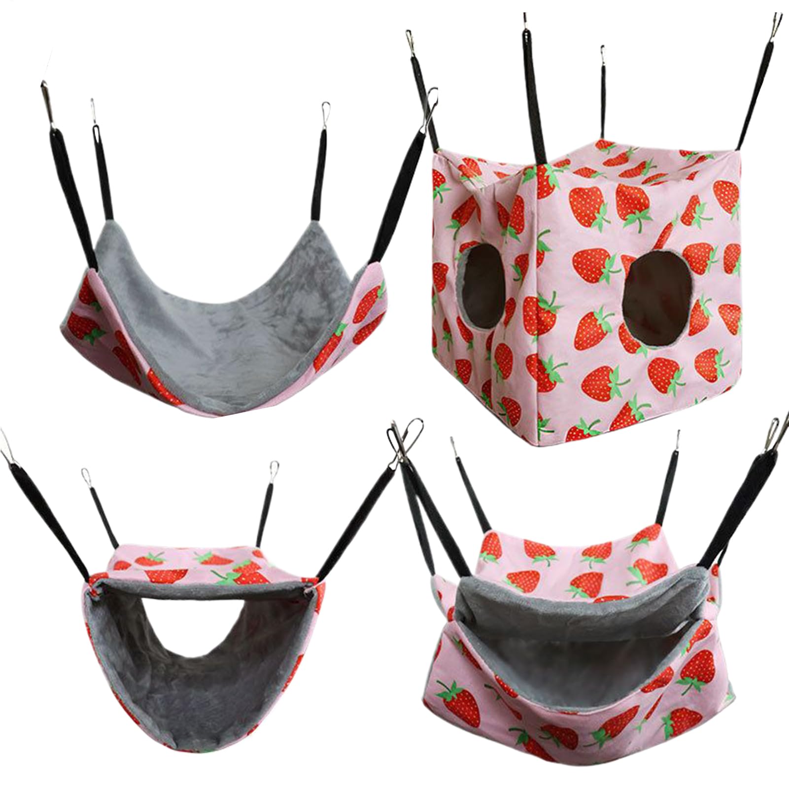 Hängematte für Kleintiere Waschbares, hautfreundliches Haustierkäfigzubehör