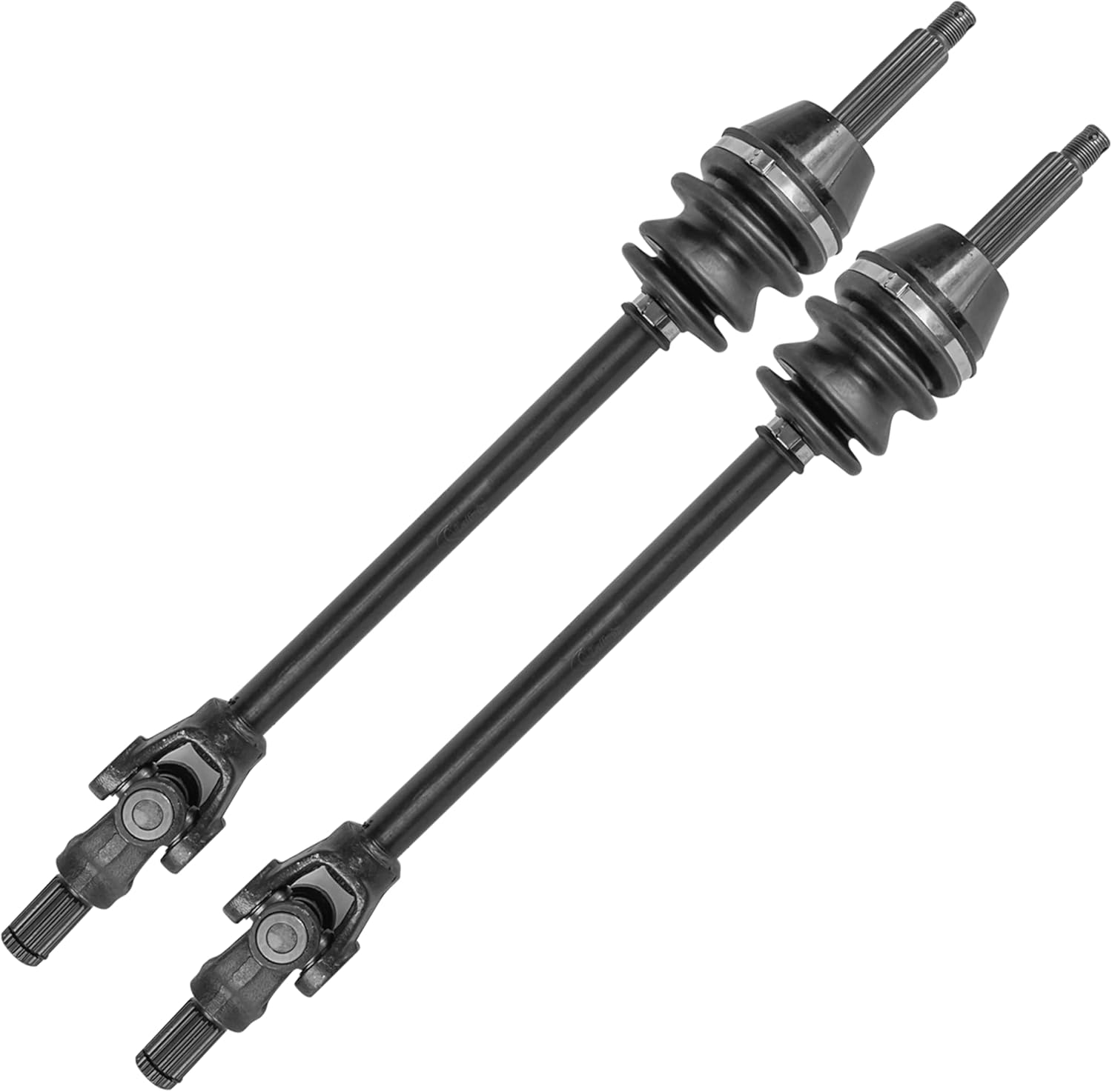 Caltric 2x 1380230 Front Left and Right CV Axle Compatible With Polaris Ranger 500 2x4 4x4 6x6 2000 2001 2002 2003 2004 2005 SidexSide