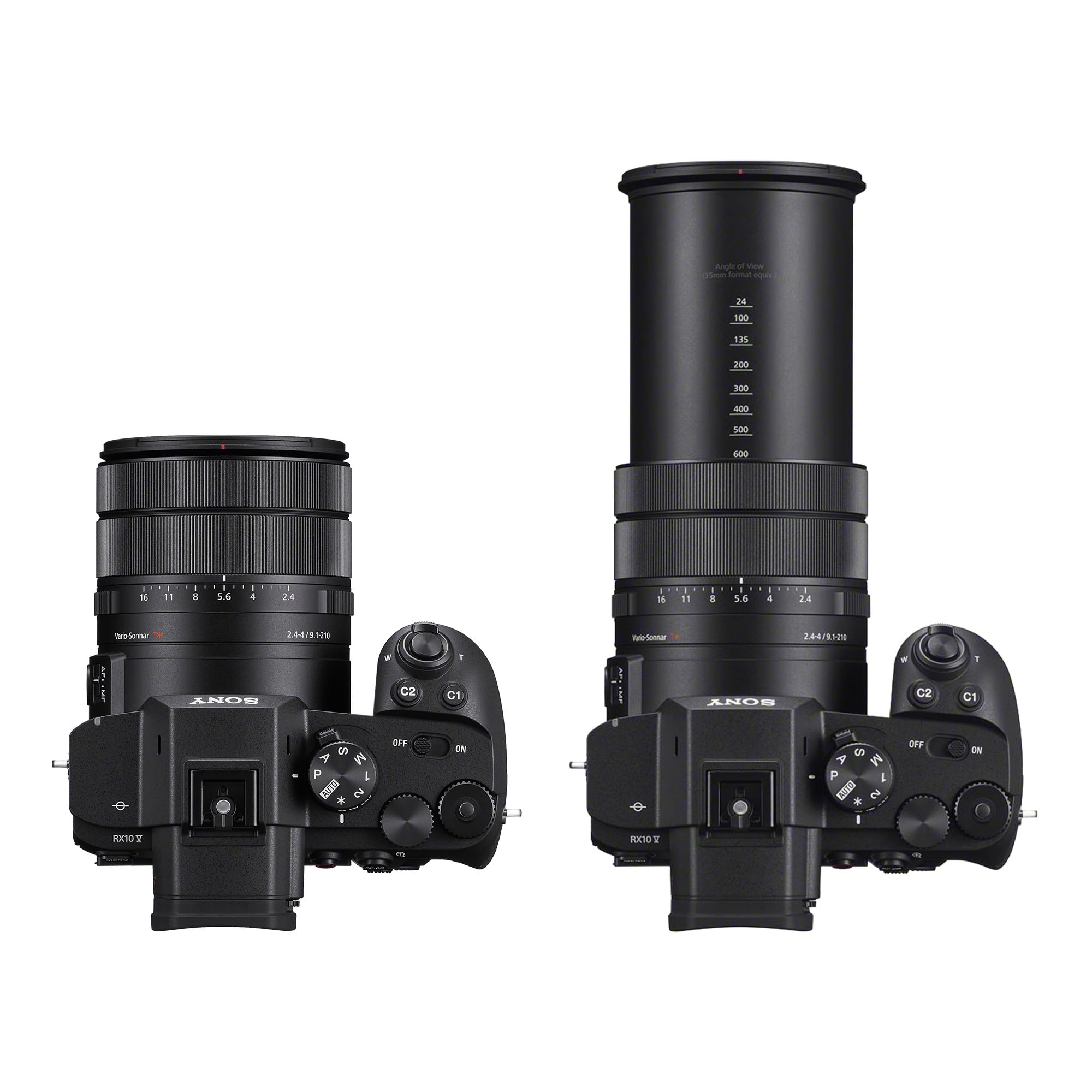 Sony RX10 V | Kamera mit Hochleistungszoom (24–600 mm) | Autofokus mit Echtzeit-Erkennung, 20,1-MP-Sensor und unterbrechungsfreier Serienaufnahme mit 30 Bildern pro Sekunde