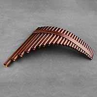 Vista 3 de 22/25 tubos G Key Profesional Pan Flauta China Tradicional Instrumento Musical Tubos de Pan Tubos Fácil de Aprender con Exquisitas Tubos de Pan