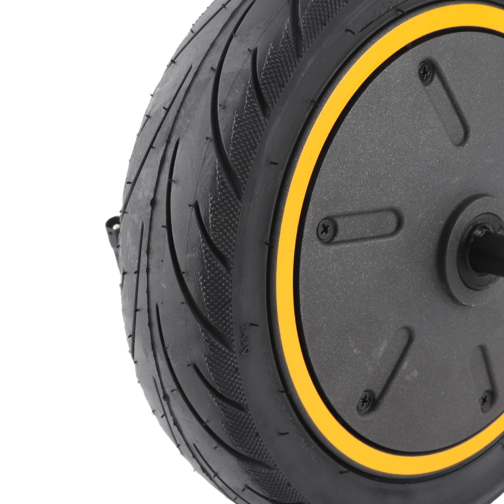 Generic Moyeu de Moteur de Roue Arrière de Scooter électrique 350 W avec Motif Antidérapant pour G30, Pièce de Réparation de Scooter électrique étanche pour une Expérience de Conduite Confortable,