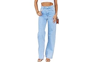 PLNOTME Women's High Waisted Boyfriend Jeans: The Perfect Casual Fit