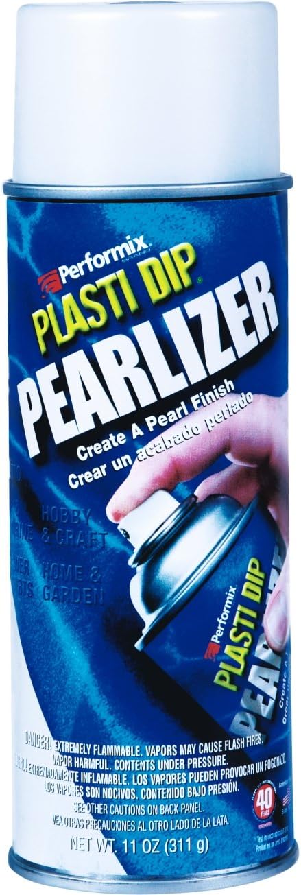 Plasti Dip Pearlizer Satin White Pearl Multi-Purpose Rubber Coating 11 oz oz.