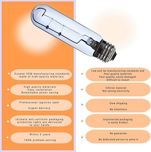 Miniatura 2 de 7006999 - Bombilla de cristal azul de repuesto para E26 de 40 W para refrigerador y congelador compatible con refrigerador sub-Zero