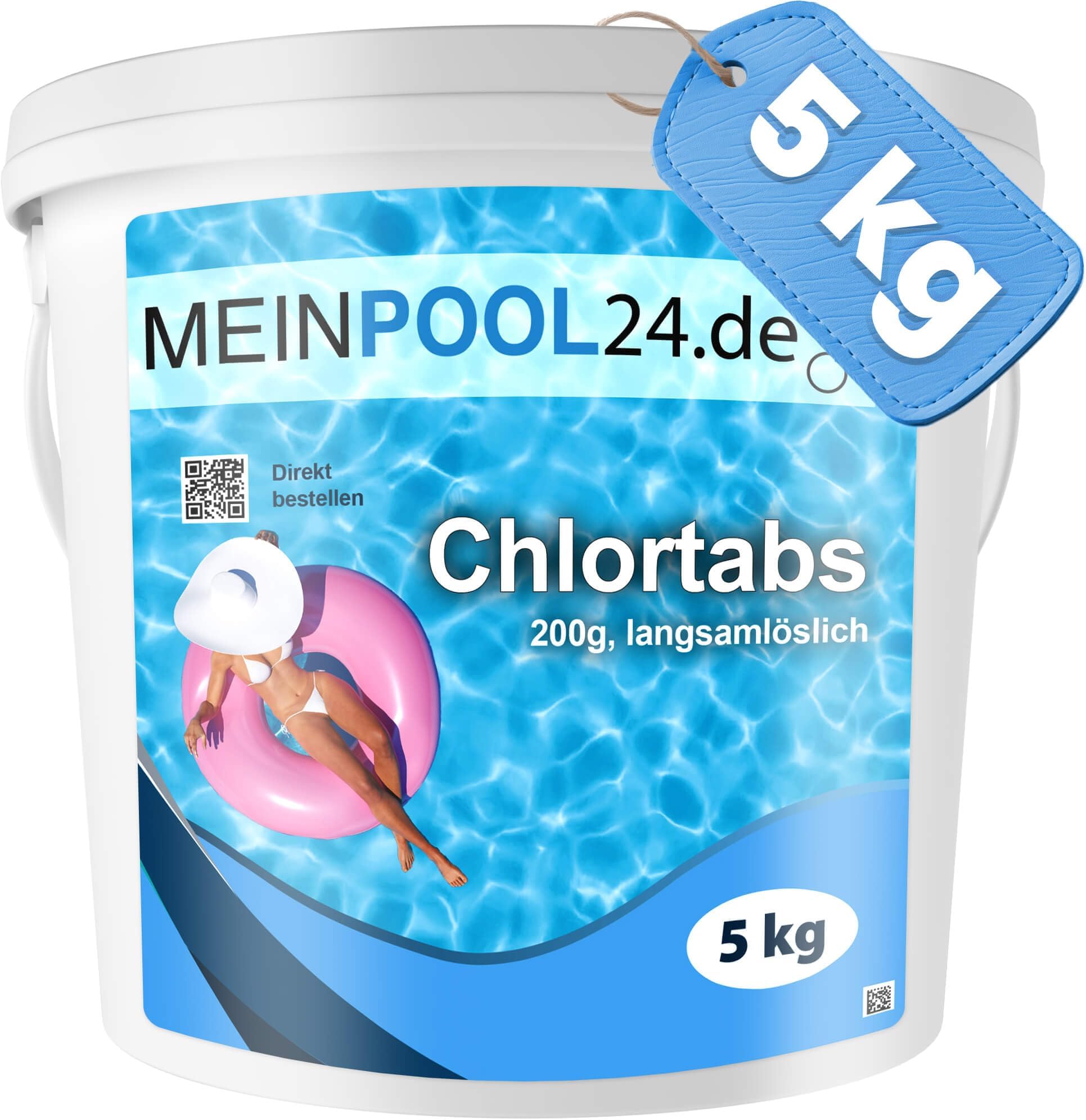 Pastiglie Di Cloro Multifunzione 5 In 1 Per Piscina - 20g - Antialghe E Regolatore PH