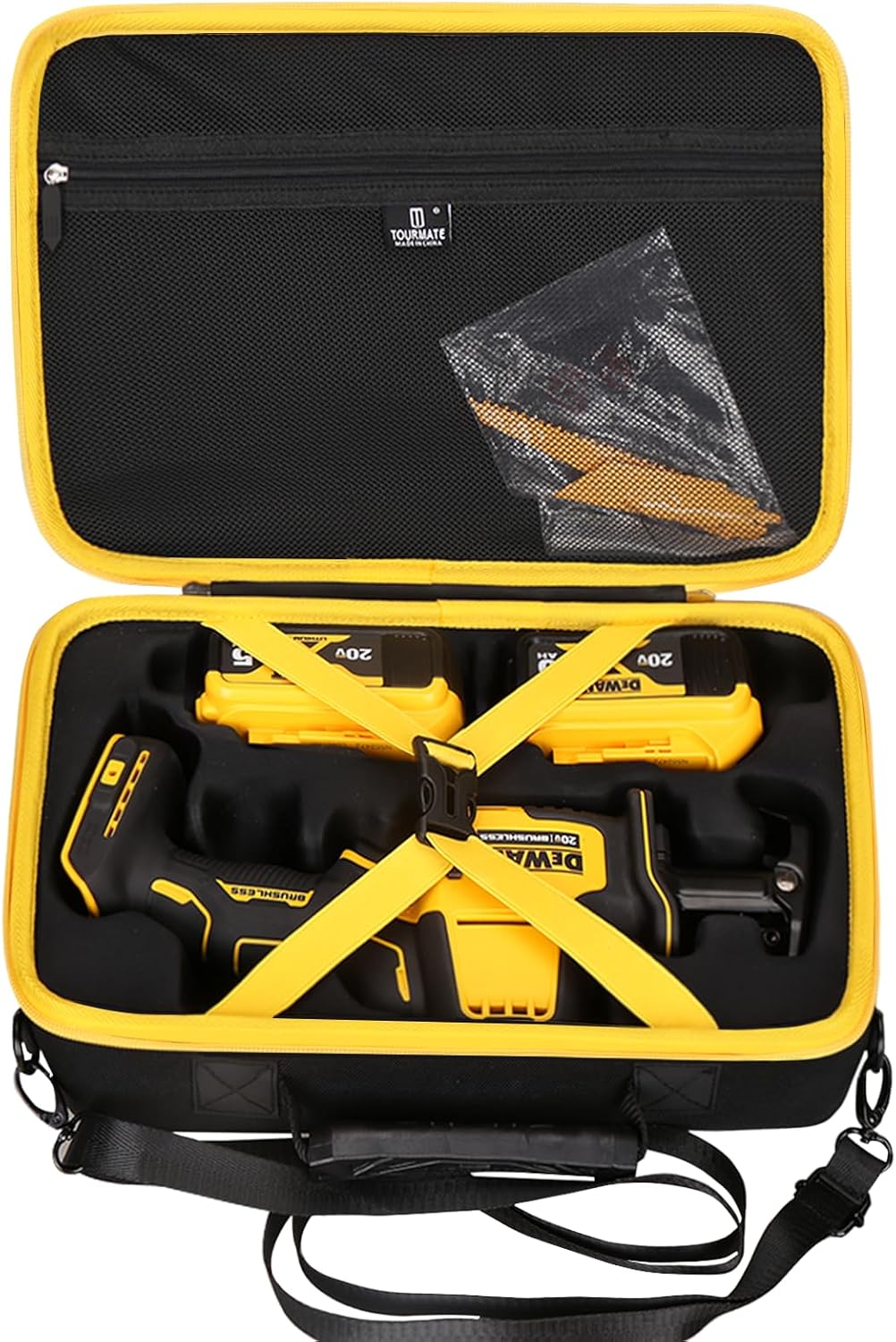 Tourmate Hard Case for DEWALT ATOMIC 20V MAX* Cordless Reciprocating Saw (DCS369B), Case Only