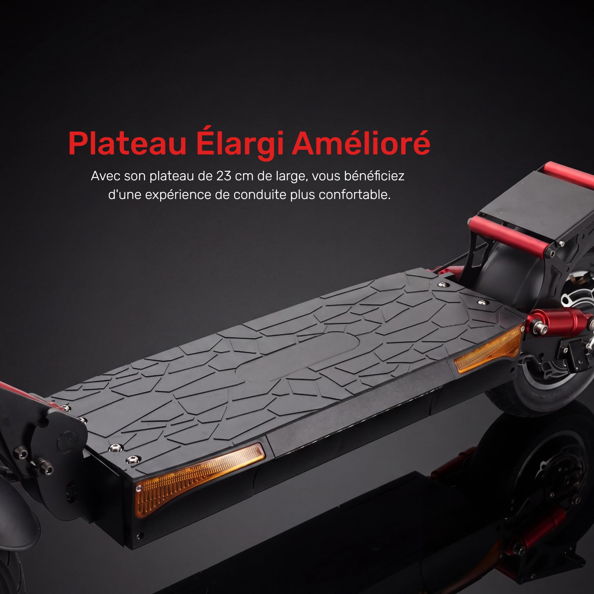 MX1 Pro Trottinette Électrique Adultes Double Moteur 70Km Autonomie