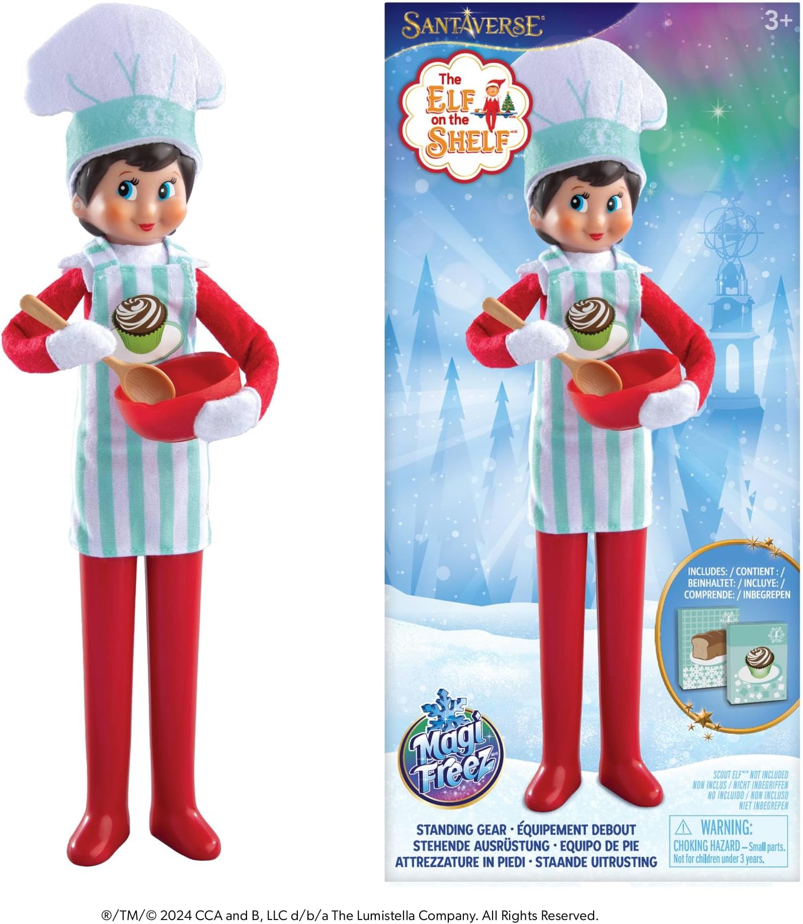 The Elf on the Shelf MagiFreez Christmas Chef Baker