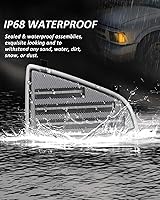 Vista 5 de Bestview Conjunto de luz de esquina delantera compatible con Chevy Blazer S10 1994-1997, diseño de arnés mejorado, lado del conductor