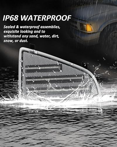 Miniatura 5 de Bestview Conjunto de luz de esquina delantera compatible con Chevy Blazer S10 1994-1997, diseño de arnés mejorado, lado del conductor y del