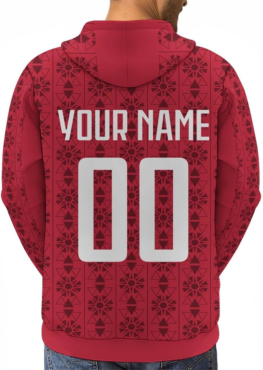 Custom Soccer National Flag Hoodies Printed Designs Sweatshirts Personalize Name Number Fans Gift for Men Women Youth