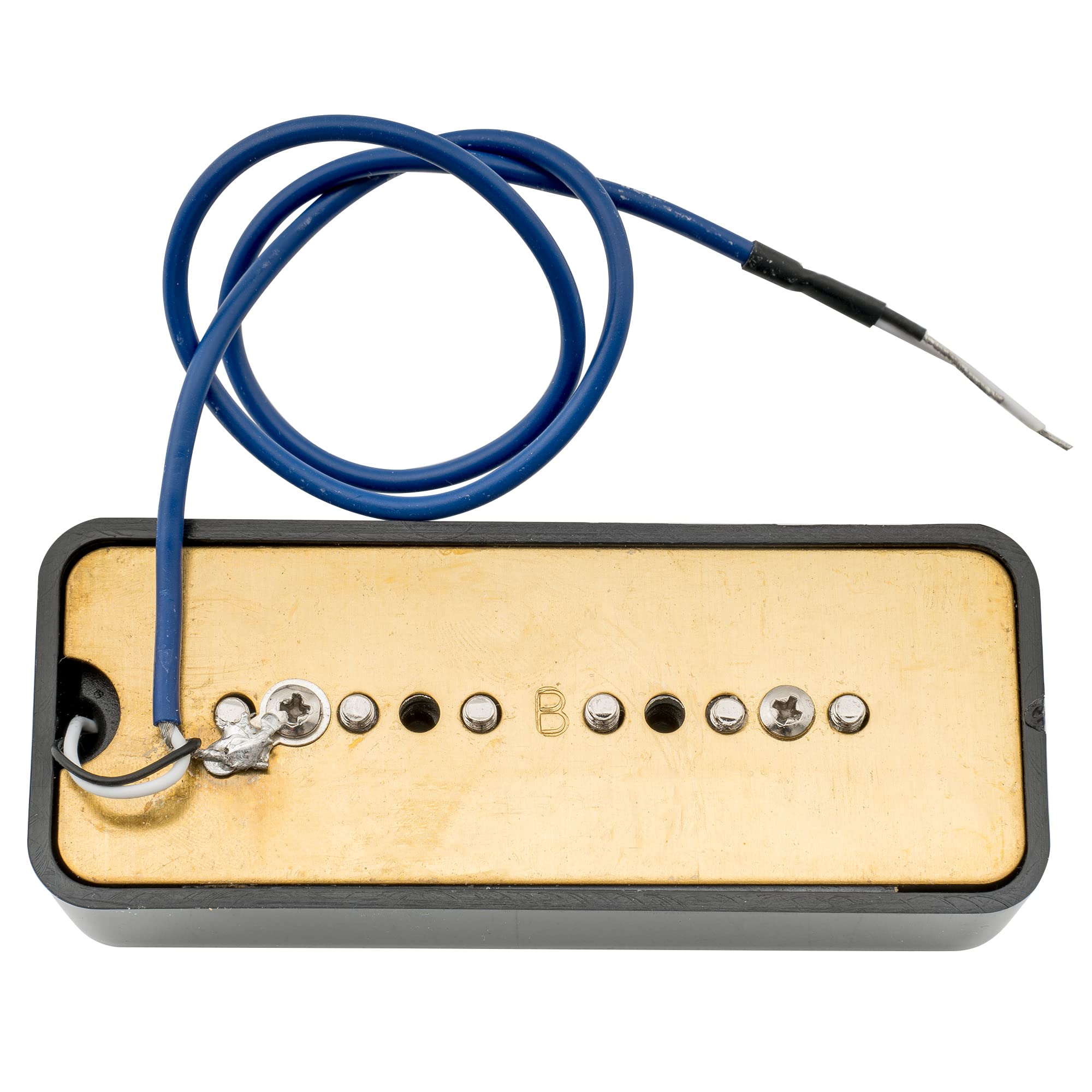Wilkinson WO90 Ceramic P90 Soapbar Bridge Pickup for Les Paul SG Electric Guitar Black - Image 4