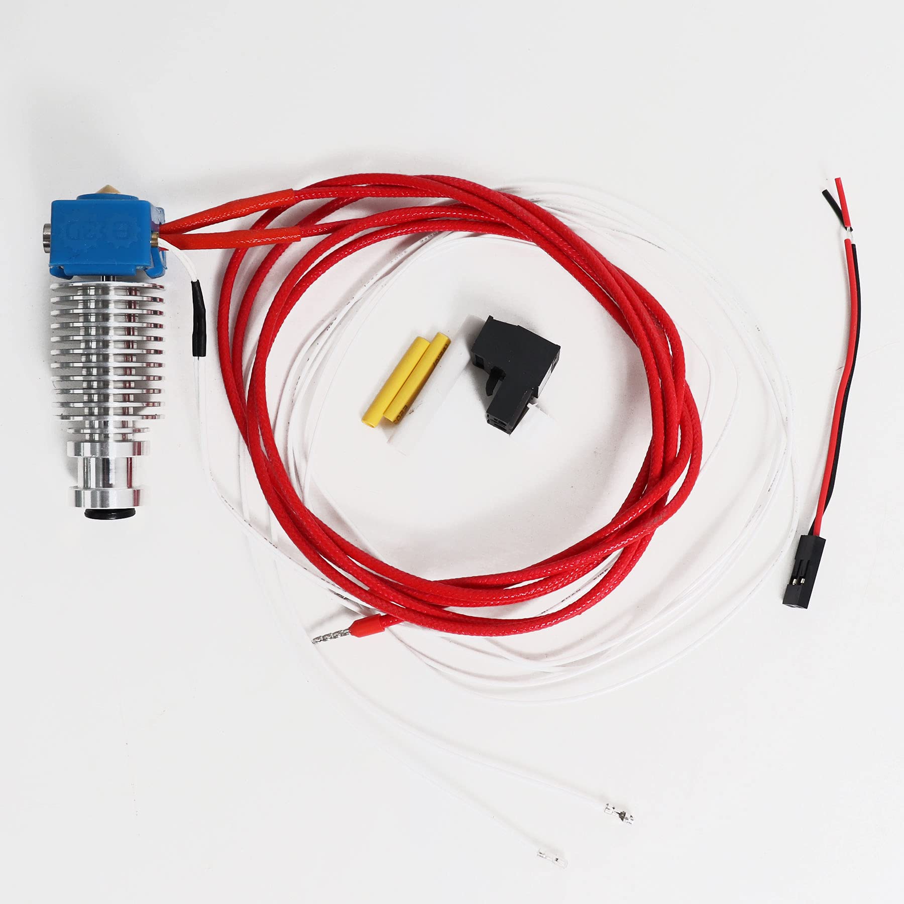 Accesorios de Impresora para el Kit premontado V6 Hotend Boquilla Prusa i3 MK3 MK2S / MK2.5 V6 Fun Pack Opcional (Size : MK2S with 6p 0.4)