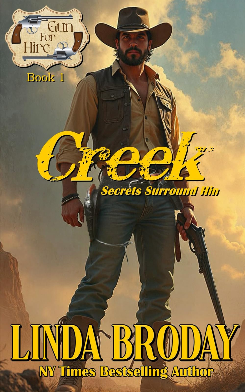 Creek: (Gun For Hire Sweet Western Romance Series Book 1)