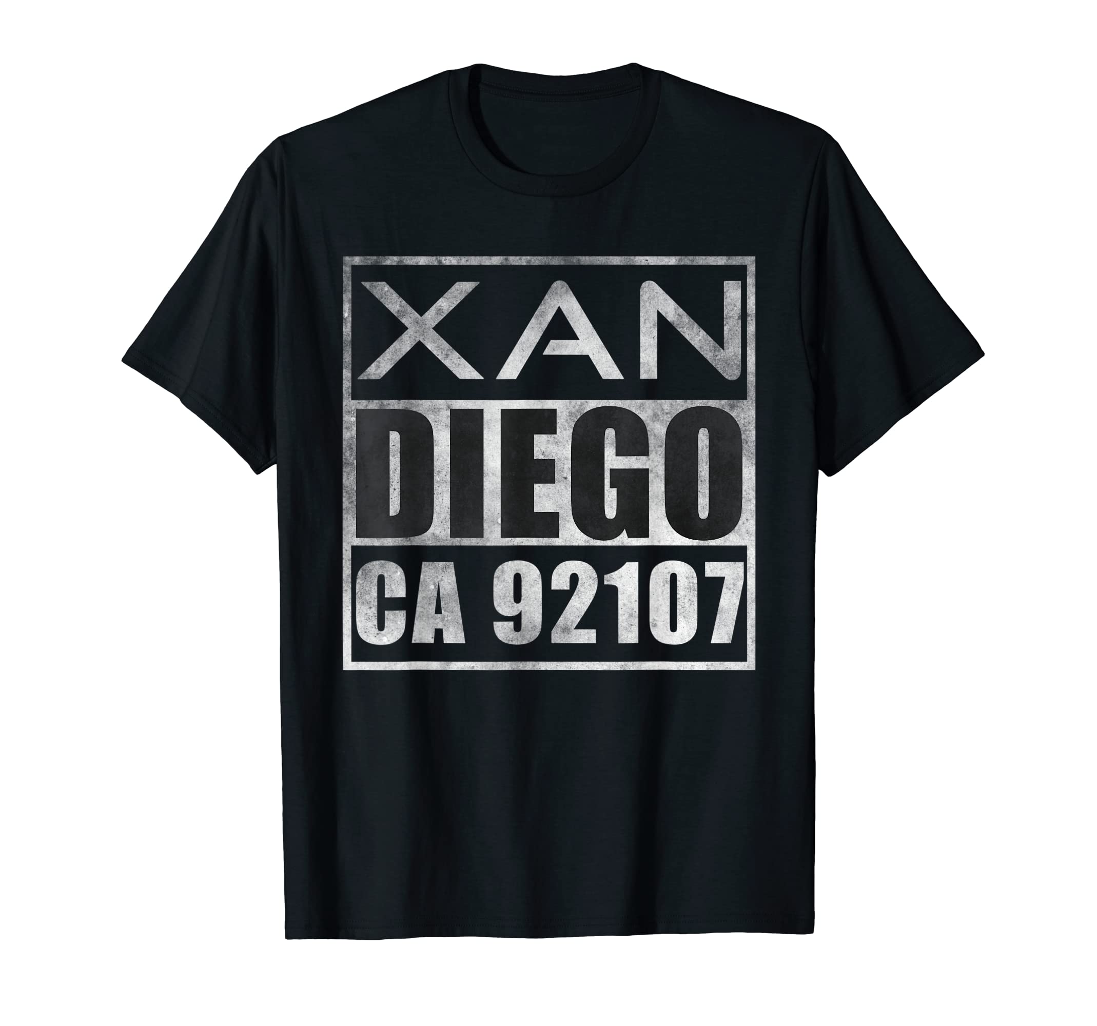 Xan Diego CA 92107 teesXan Diego CA 92107 T-Shirt