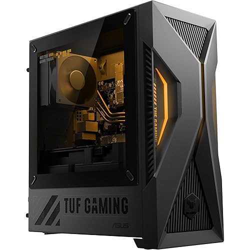 ASUS TUF T500 (2025) Gaming Desktop PC, Intel® Core™ i5-13420H Processor, NVIDIA® GeForce RTX™ 5060Ti, 1TB M.2 NVMe™ PCIe® 4 SSD, 16GB DDR5 RAM, Windows 11 Home, T500MV-MS564Ti