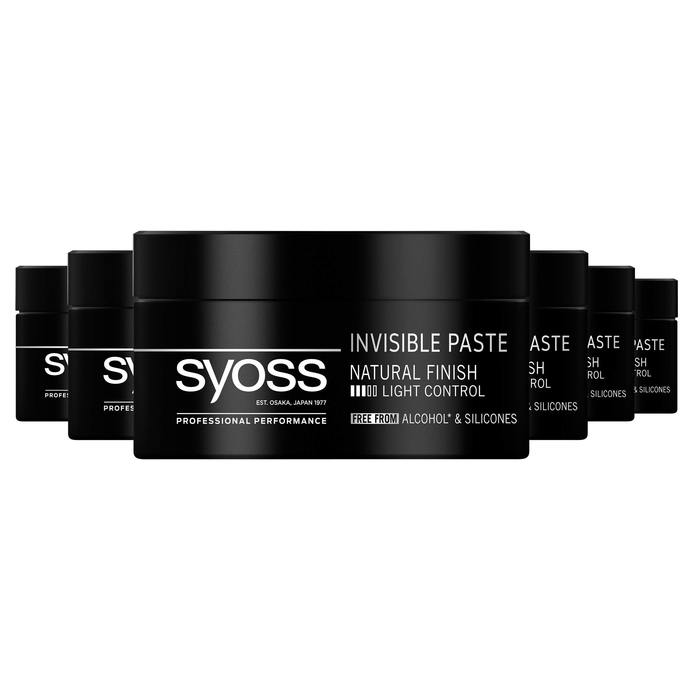 Syoss Invisible Hold Paste 100ml, 6 Stück