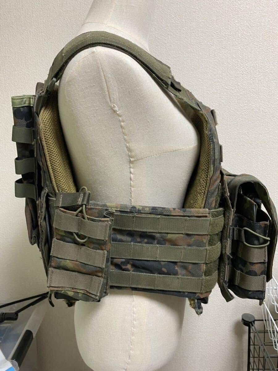 ドイツ連邦軍　サバゲー装備セット　予備マガジン付き IDZベスト 実物 各種ポーチセット ドイツ連邦軍 ドイツ軍 G3 サバゲー