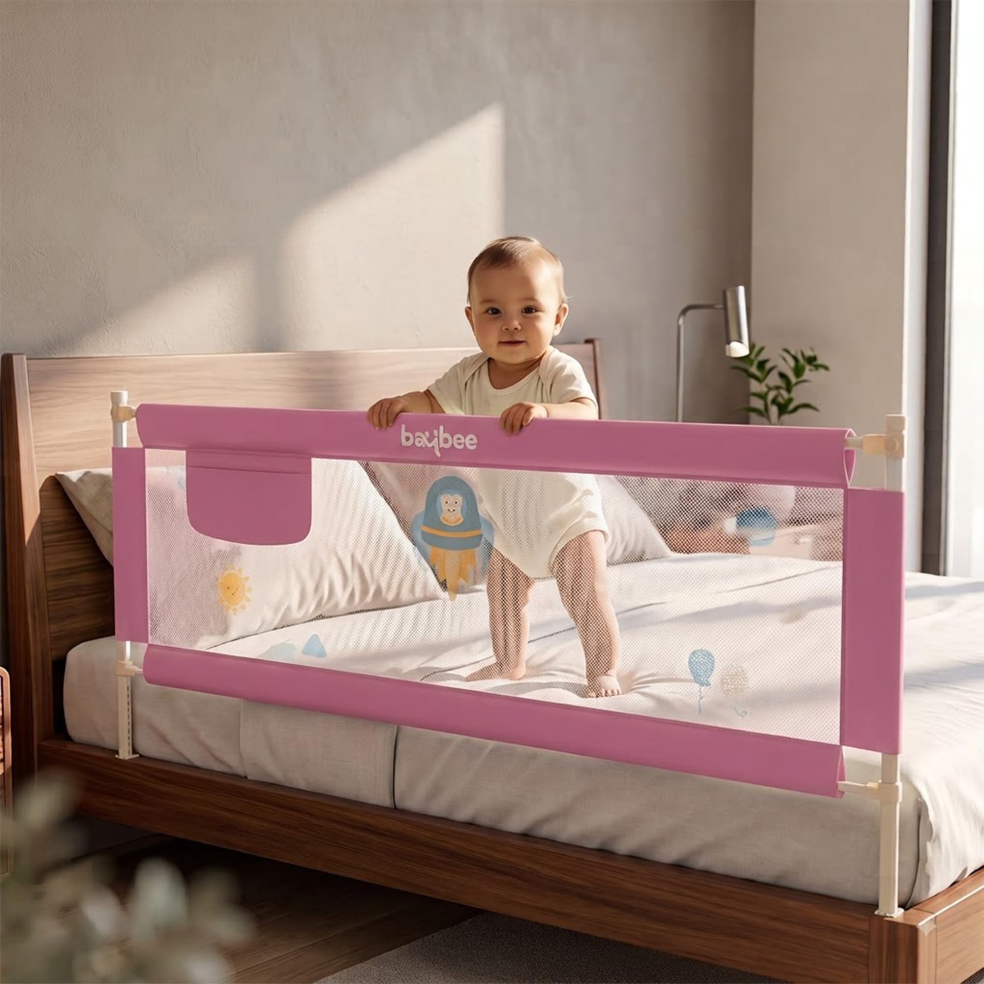 Baby Bed Rail Guard - Safe Sleep for Toddlers -20