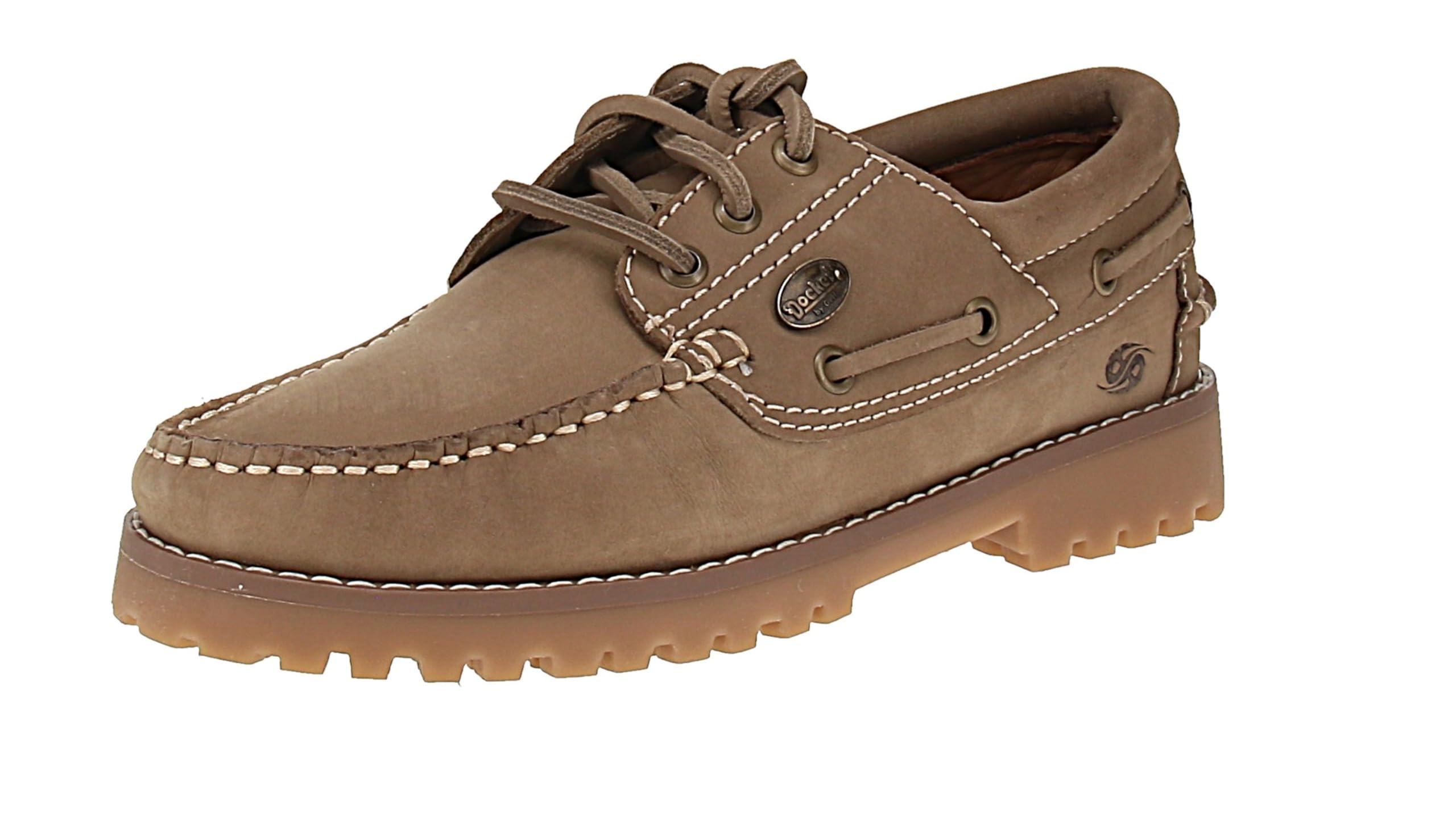 Dockers by Gerly 58NW201-300 - Damen Bootsschuhe - 430-Taupe