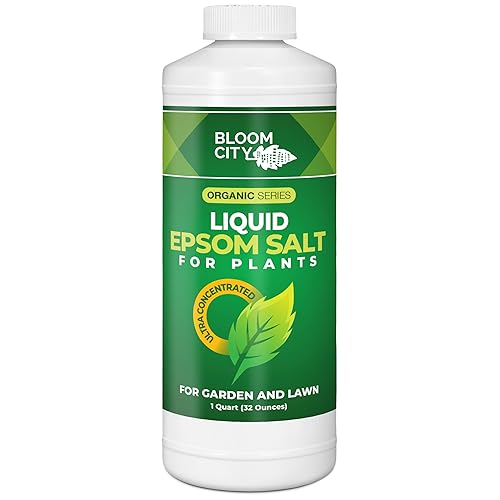 Miniatura 5 de Bloom City 's Sal de Epsom líquida orgánica para plantas, 1 galón (128 oz)