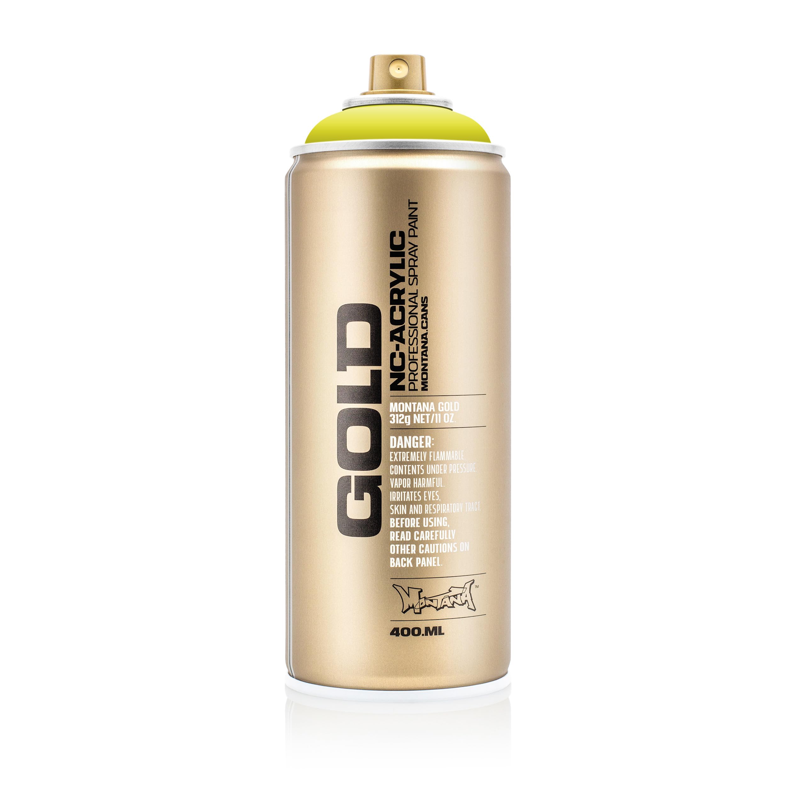 Montana Gold Spray Paint Acrylic Lacquer 400ml Poison Light Opaque Art Use