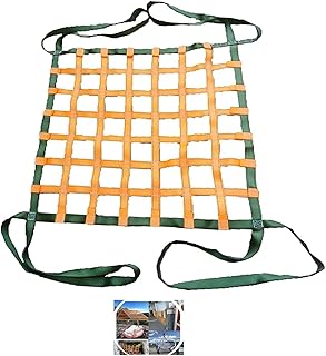 Cargo Lifting Net - Lifting Hoisting Net, Nylon Cargo Lifting Net, Safety Lifting Net Straps, Material Handling Straps, for Construction Dock Hoist Objects Lifting Net, Customizable (Size : 3 X 3M/Me