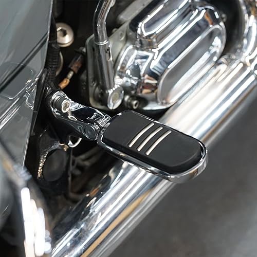 Miniatura 2 de Mini estribos personalizados para pasajeros y kit de montaje de acero inoxidable compatible con Touring Electra Glide Road Glide Street Glide Road