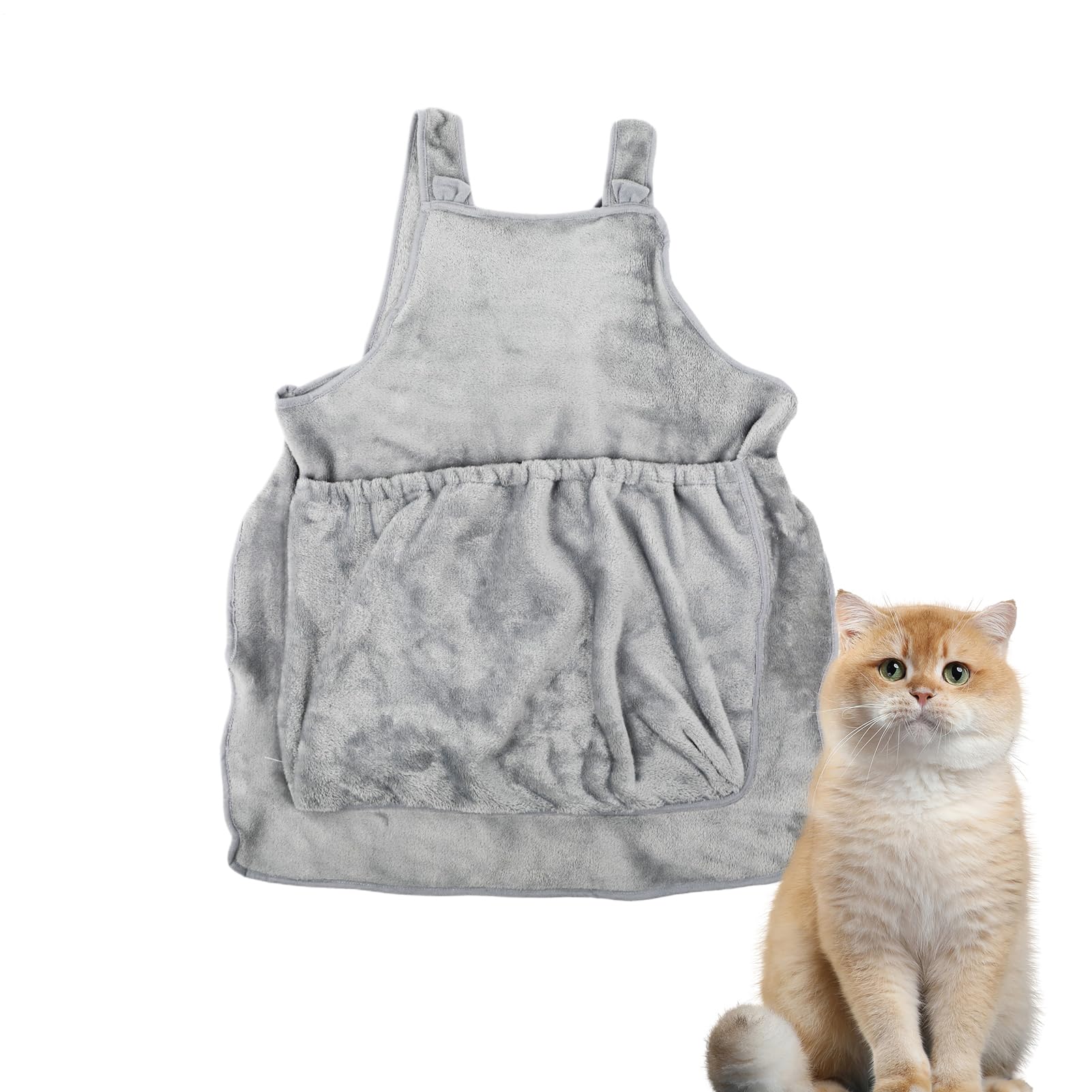 Cat Sling Carrier - Hugging Apron for Pet | Travel Cat Hugging Apron | for Travel Hiking Walking Indoor Outdoor Daily Commuting Road Trip