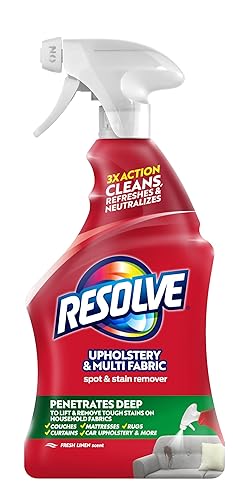 Resolve Carpet Cleaner, 22 fl oz Multi-Fabric Cleaner and Upholstery