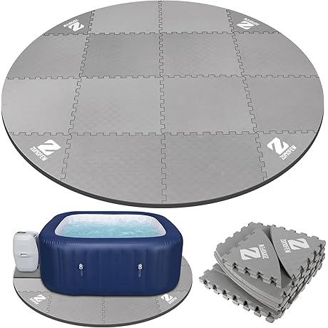 Inflatable Hot Tub Ground Mat Outdoor