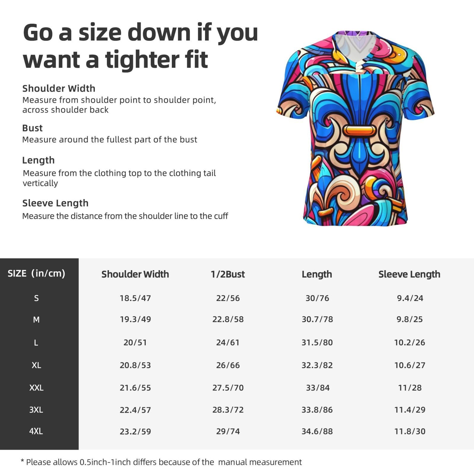 Stylish Athletic Sports Jersey Fleur-De-Lis-Colorful Men's Rugby Jersey 4X-Large