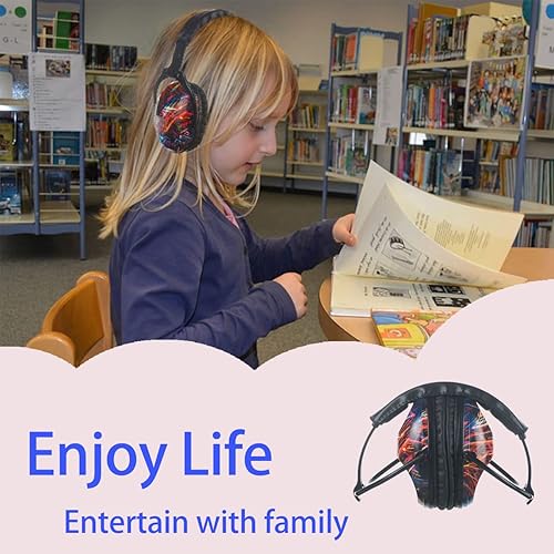 Miniatura 7 de Auriculares con cancelación de ruido para niños, protección auditiva NRR de 25dB, reducción de ruido, a prueba de sonido para niños, orejeras para