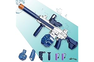 Bestymxy Electric Water Gun, Automatic Squirt Toy for Kids & Adults