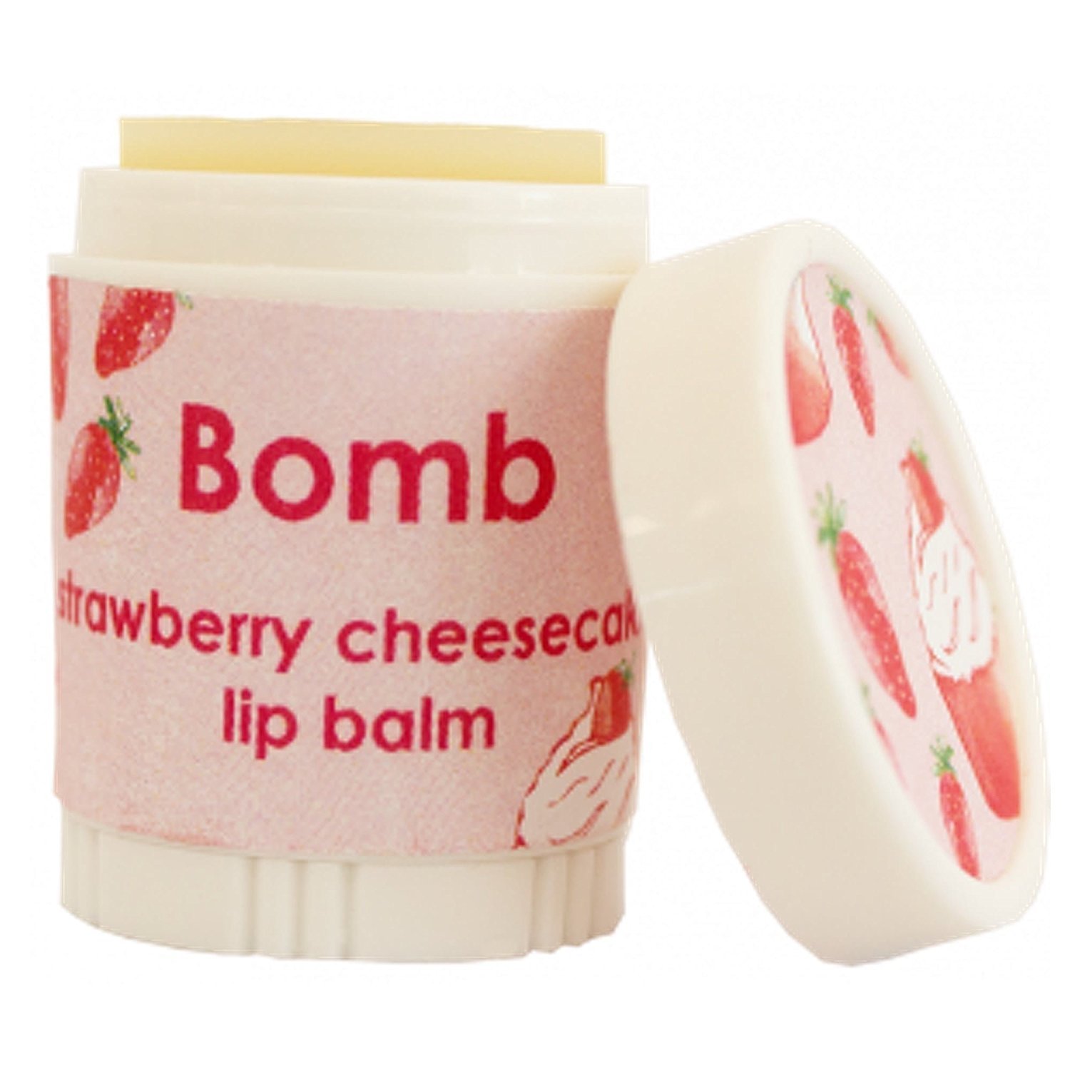Bomb Cosmetics Strawberry Cheesecake Lip Balm