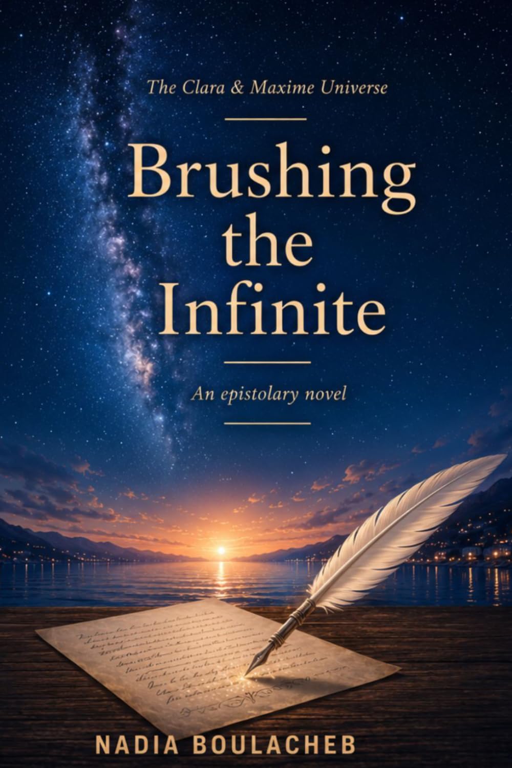 Brushing the Infinite: A Slow-Burn Psychological Romance Told in Poetic Epistolary Form