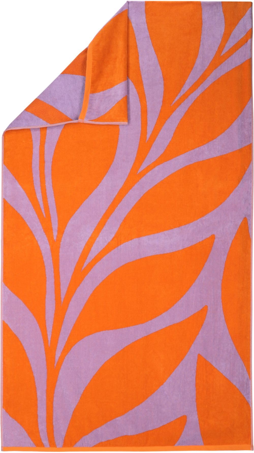 Vossen Strandtücher Ocean Leaf orange - 0001