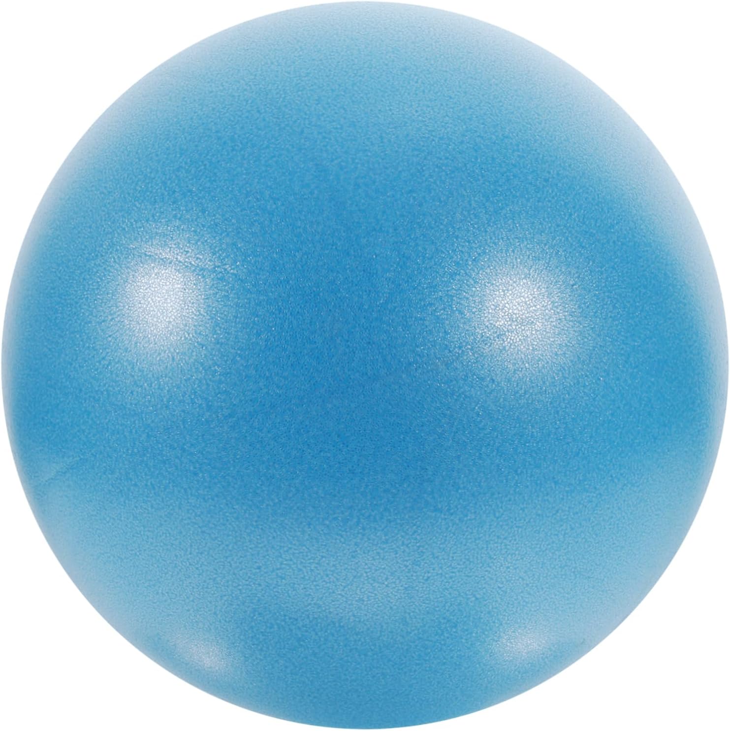 POPETPOP Small Yoga Ball for Home Workout Durable Non Slip PVC Mini Exercise Ball with Pump Portable Fitness Equipment for Pregnancy Physical Therapy