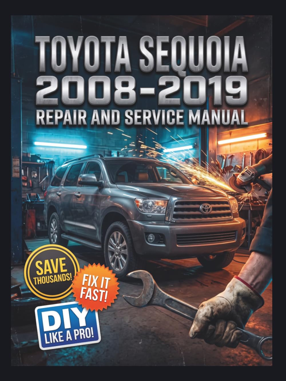 TOYOTA SEQUOIA 2008–2019 REPAIR AND SERVICE MANUAL: The Complete Illustrated Step-by-Step Guide to Dealership-Level Diagnostics, Routine Maintenance, and Advanced DIY Repairs for V8 Powertrain