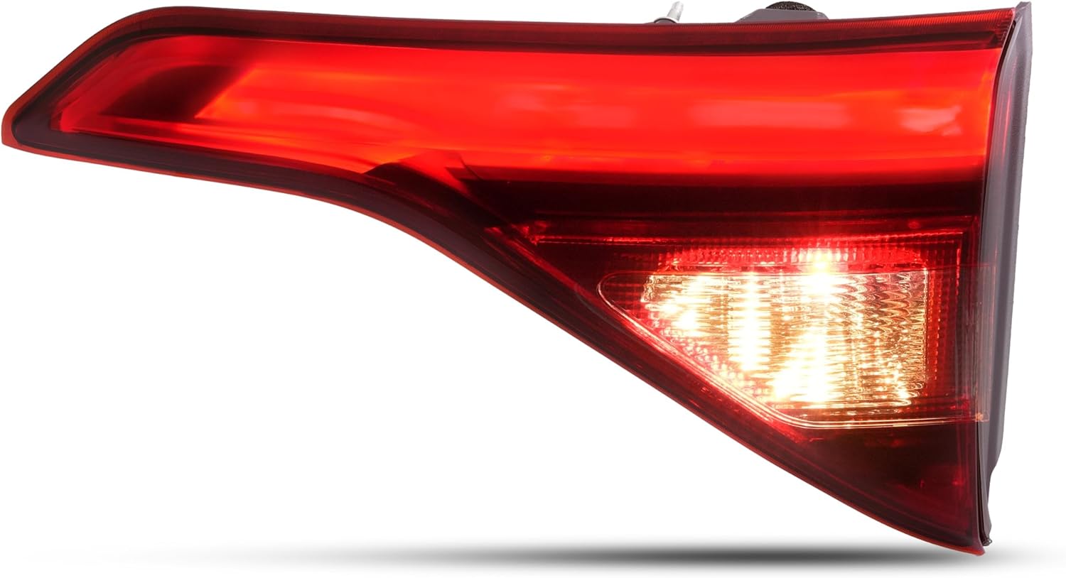 HECASA Inner Tail Light Compatible with 2017-2019 GMC Acadia Halogen Taillight Rear Lamp Assembly w/Bulbs Replacement for 84181092 GM2803124 Passenger Inner Right