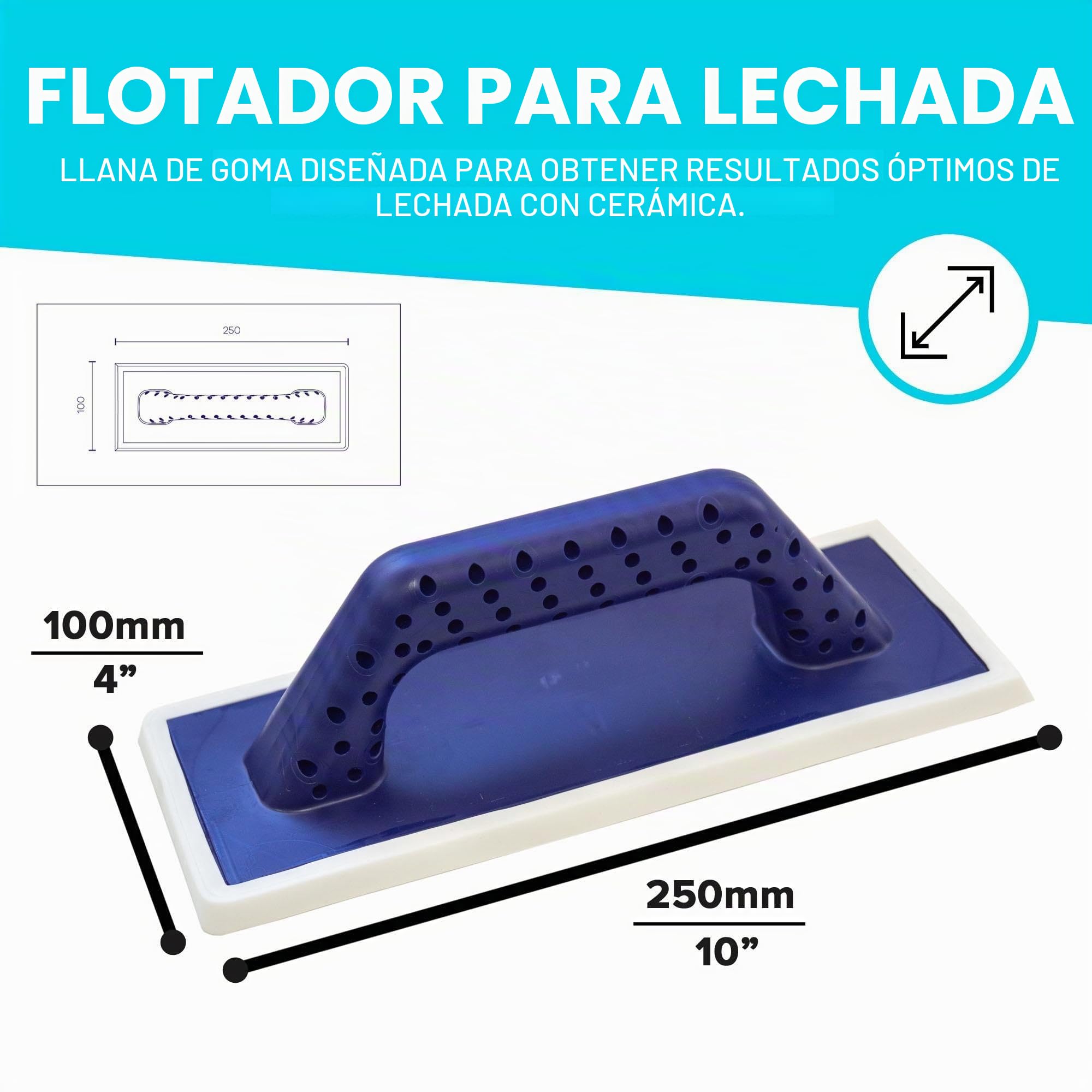 Peygran - Kit de limpieza: Cubo de 20 litros equipado con un sistema de rodillos que garantiza un drenaje máximo y más eficiente. Incluye talocha de rejuntado y talocha con tres esponjas diferentes.