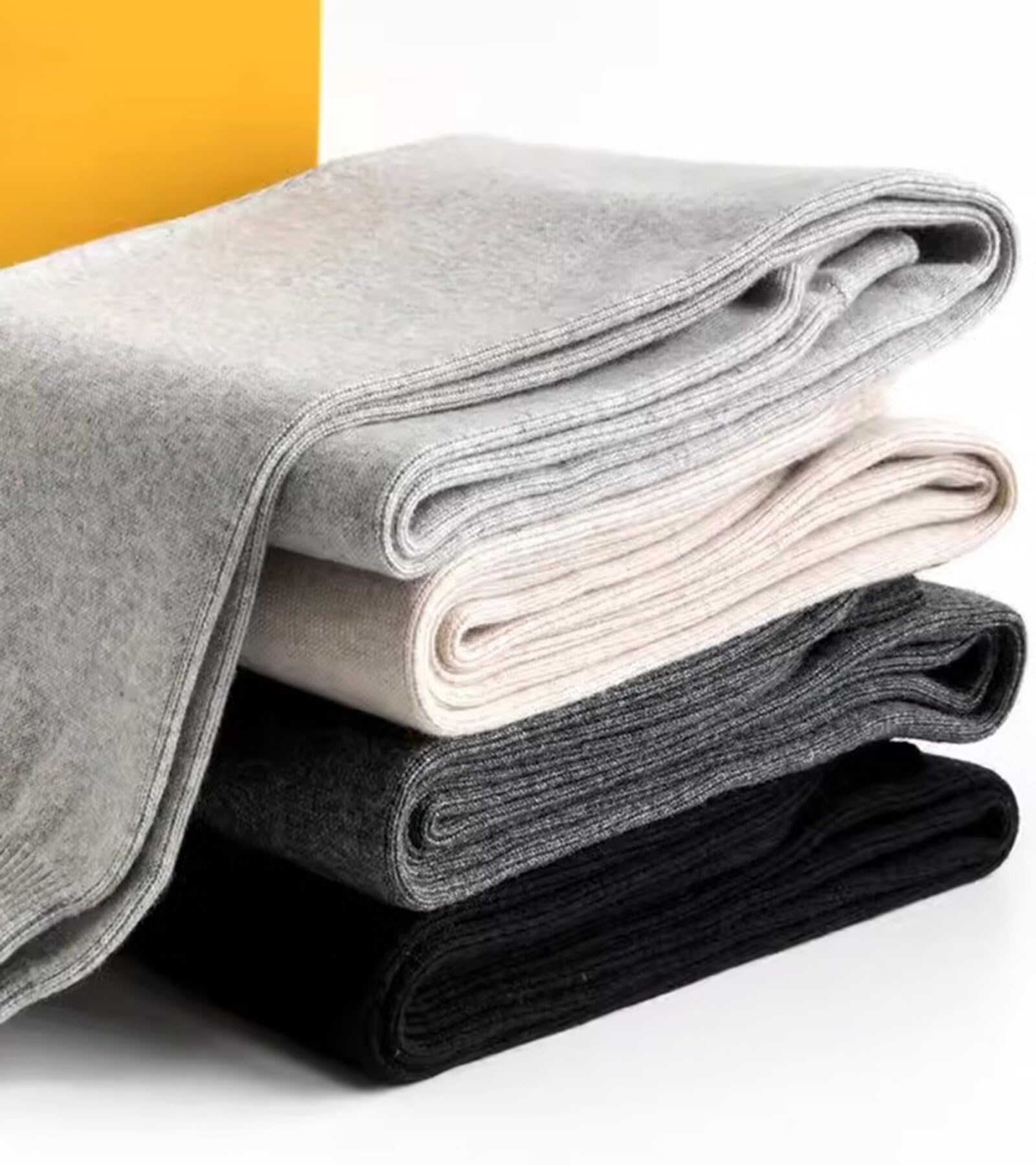 Pantalones térmicos para Hombre,Pantalones para Mujer otoño/Invierno,97.1% Cachemira