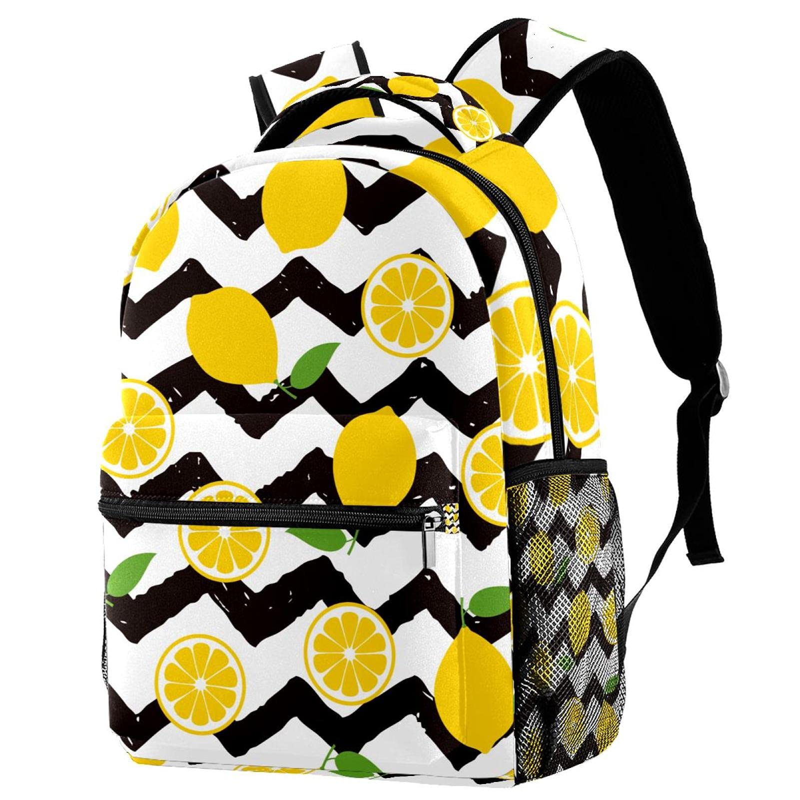 Sac à dos de voyage campus filles garçons avec porte-gourde