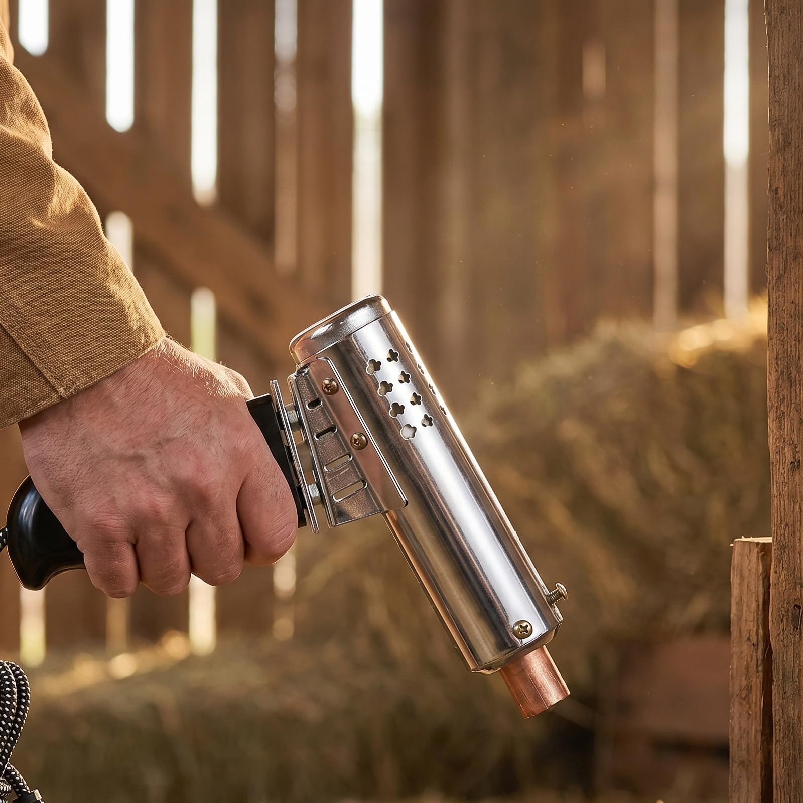 Decornatrice Elettrica per Vitelli - Strumento Resistente alle Alte Temperature per Capretti E Pecore (15-70 Giorni) - Attrezzatura Essenziale per Lallevamento del Bestiame