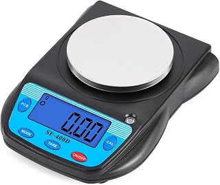 Bonvoisin 600g/0.01g Precision Digital Lab Scale - Analytical Balance for Jewelry, Science, Labs with LCD, Tare & Counting