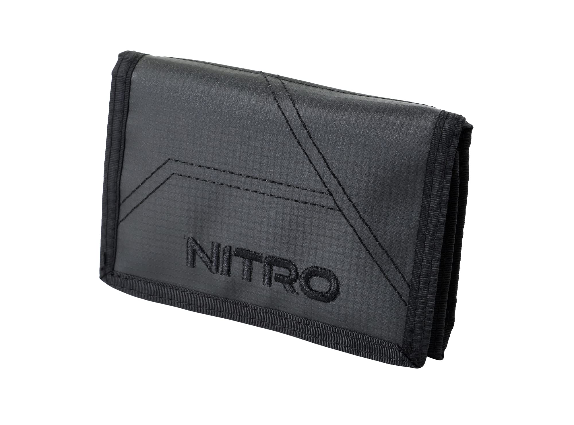Nitro Unisex's Wallet Purse, Tough Black, 10x14x1