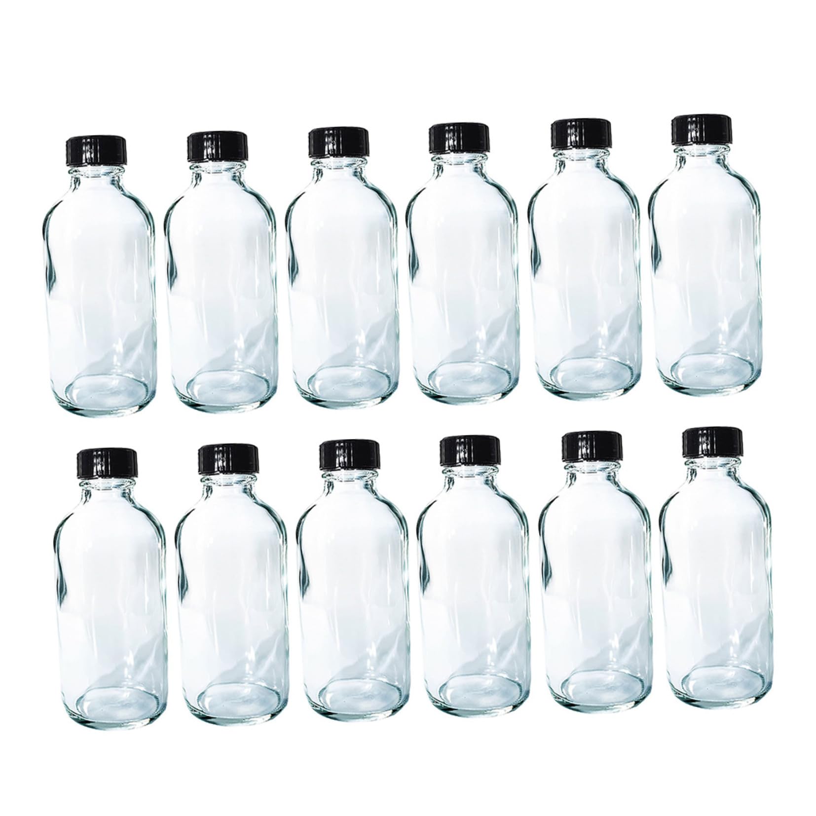 Gadpiparty Glas Reagenzflaschen 120ml, Dicht Verschließbar für Labor