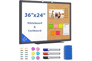 Maxtek Dry Erase and Cork Board Combo: The Ultimate Communication Tool