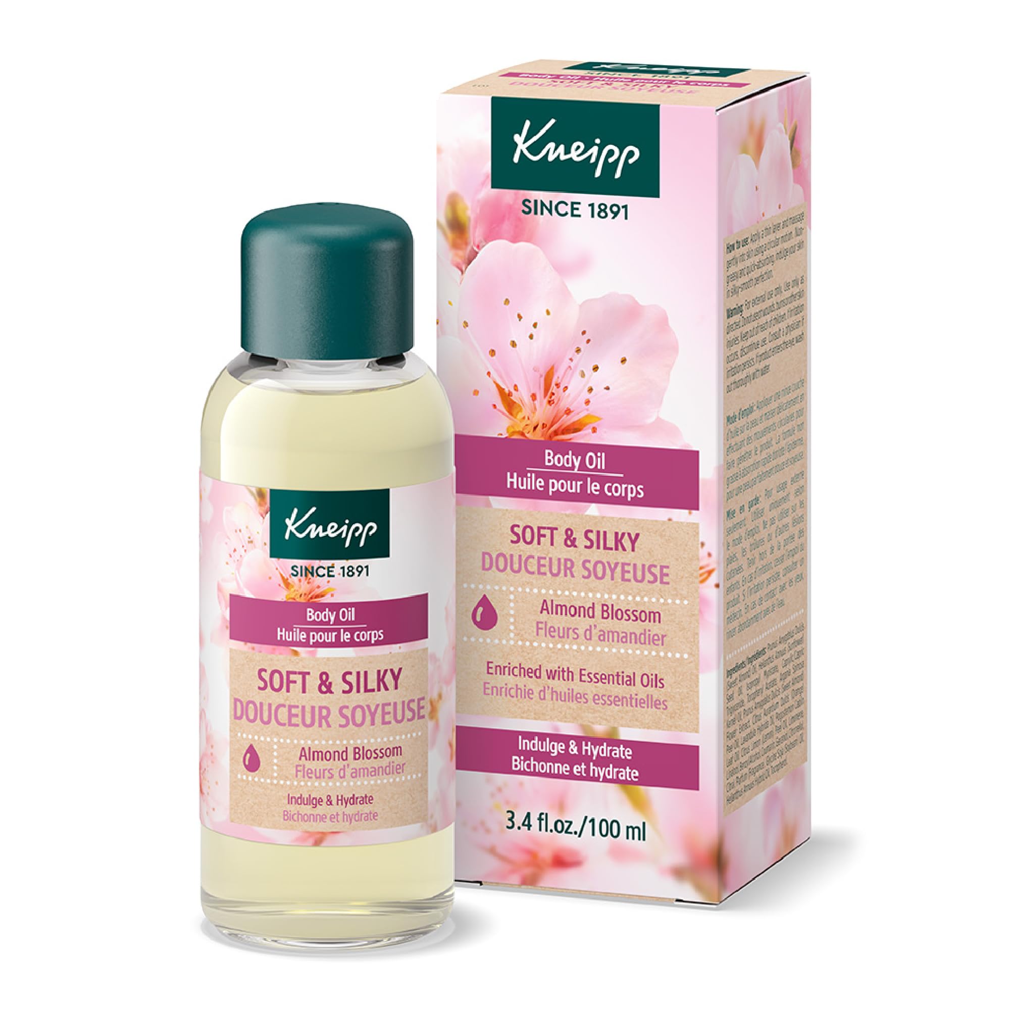 KneippBody Oil, Soft Skin Almond Blossom, 3.38 fl. oz.